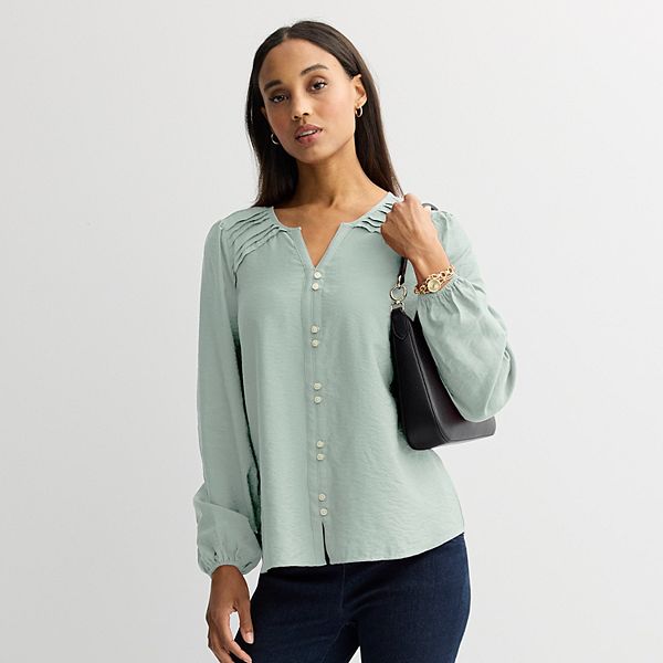 

Женская футболка с длинным рукавом и v-образным вырезом Croft & Barrow, Prima Sage, Зеленый, Женская футболка с длинным рукавом и v-образным вырезом Croft & Barrow, Prima Sage