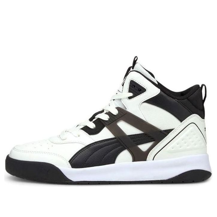

Кеды PUMA Backcourt Mid Sneakers White/Black, черный