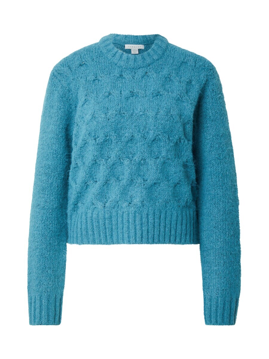 

Тонкий вязаный свитер TOPSHOP Sweater, цвет cyan blue