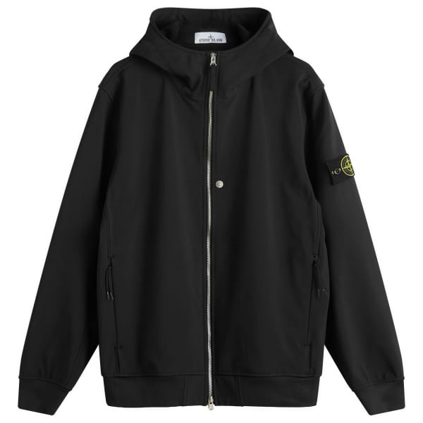 

Куртка с капюшоном Softshell-r Stone Island, черный