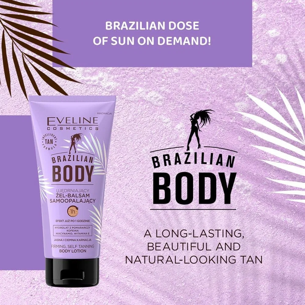 Укрепляющий гель-бальзам-автозагар «Brazilian Body» от Eveline Cosmetics Eveline Cosmetics — фото 2
