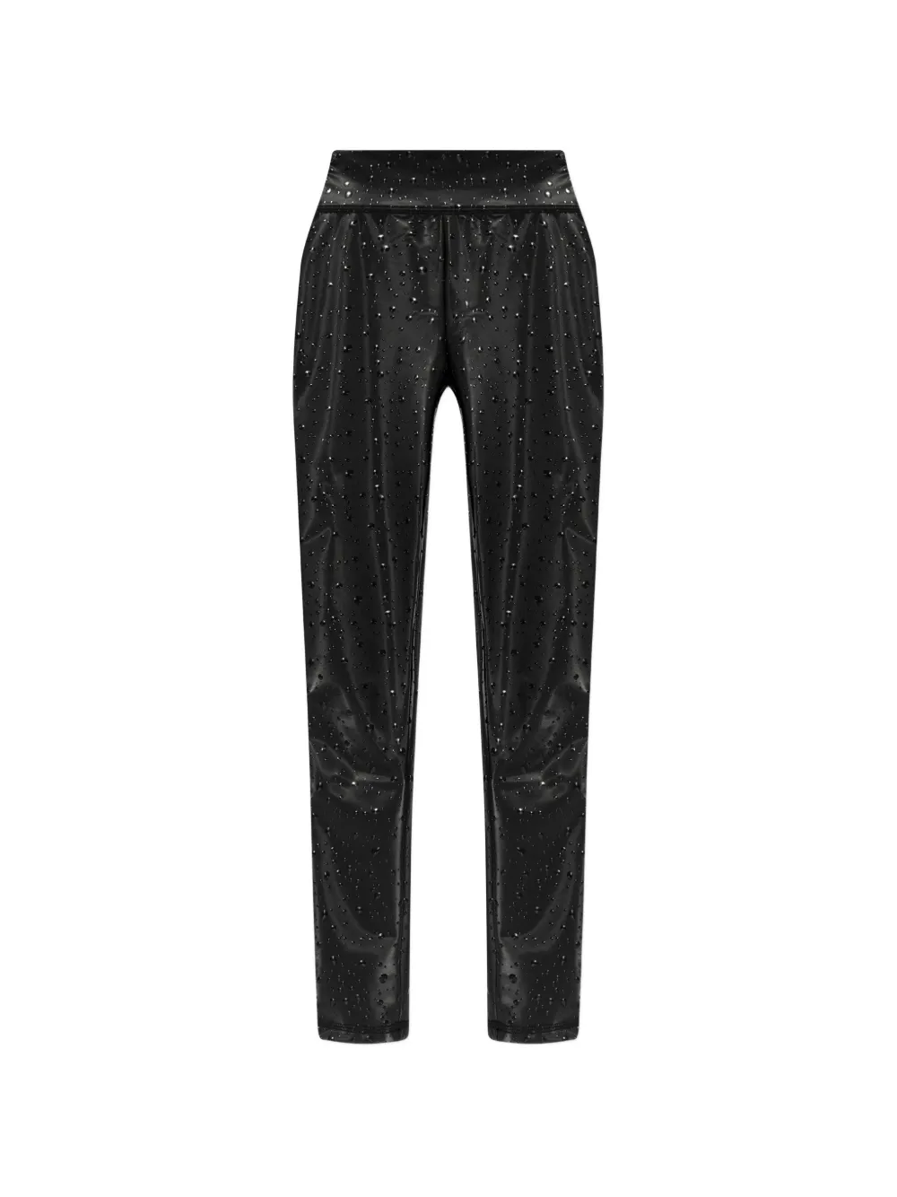 

Леггинсы с принтом в виде капель воды Versace Jeans Couture, черный