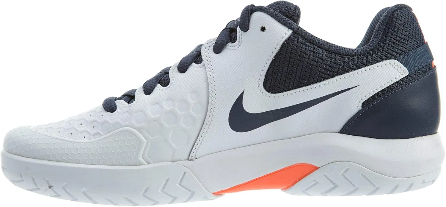 Кроссовки для фитнеса Nike Air Zoom Resistance для мужчин, Multicoloured White Thunder Blue Hyper Orange 001 — фото 3