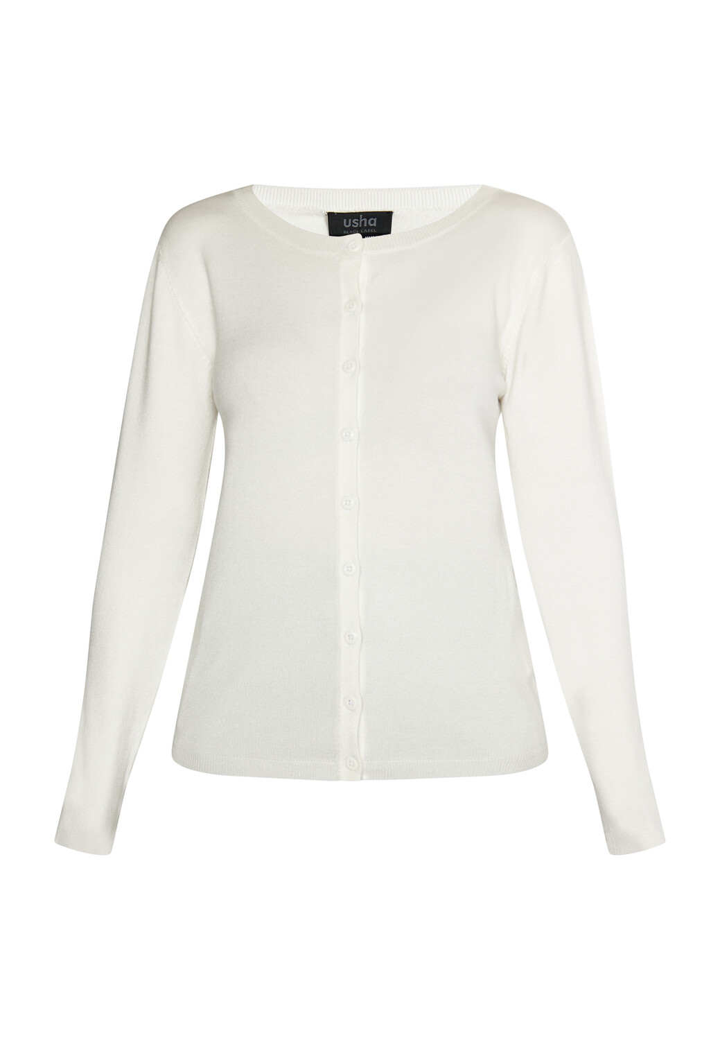 

Толстовка usha BLACK LABEL Strickjacke, белый