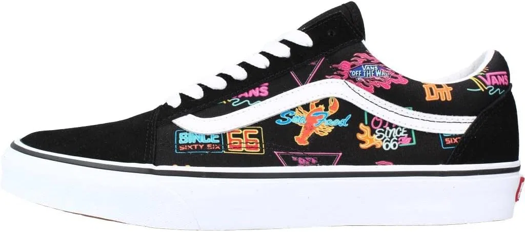 Мужские кроссовки Vans Old Skool (замша/канвас) для легкой атлетики, Multicoloured — фото 2
