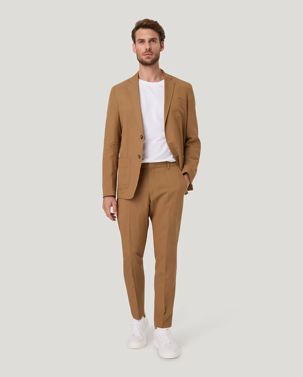 

Мужские брюки из тенселя Pierre Cardin, коричневый