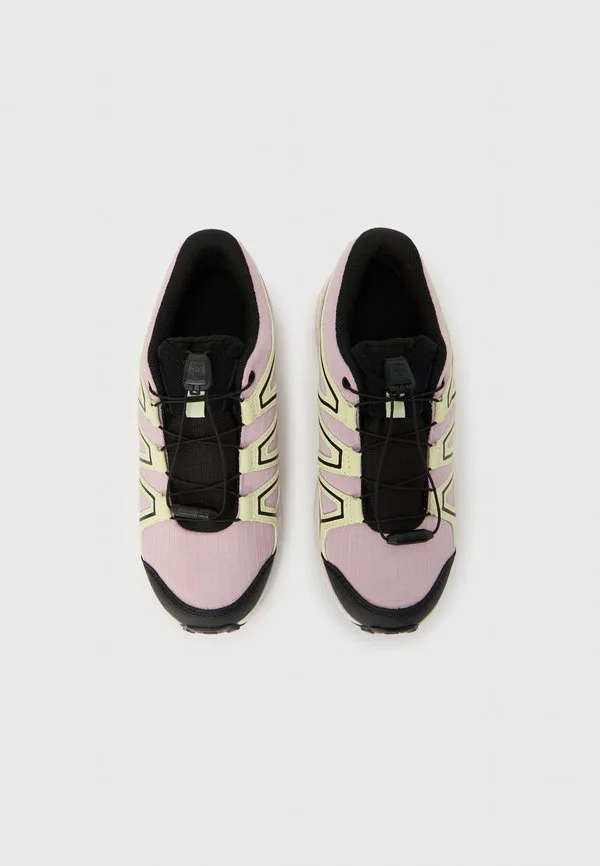 Унисекс походные ботинки speedcross Salomon, Dawn Pink/Acid Lime/Black — фото 4