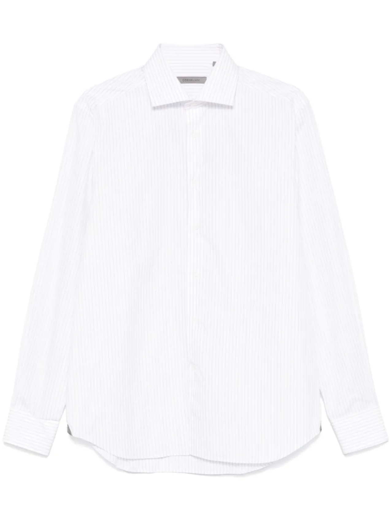 

Рубашка в полоску Corneliani, белый