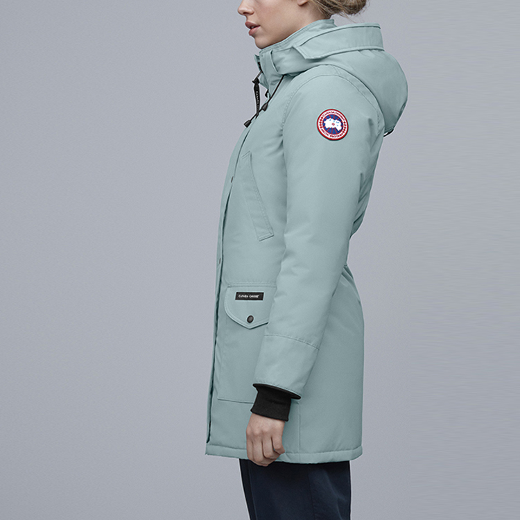 Женская парка Trillium Heritage классического кроя Stormy Sky Canada Goose, Mirror Blue — фото 4