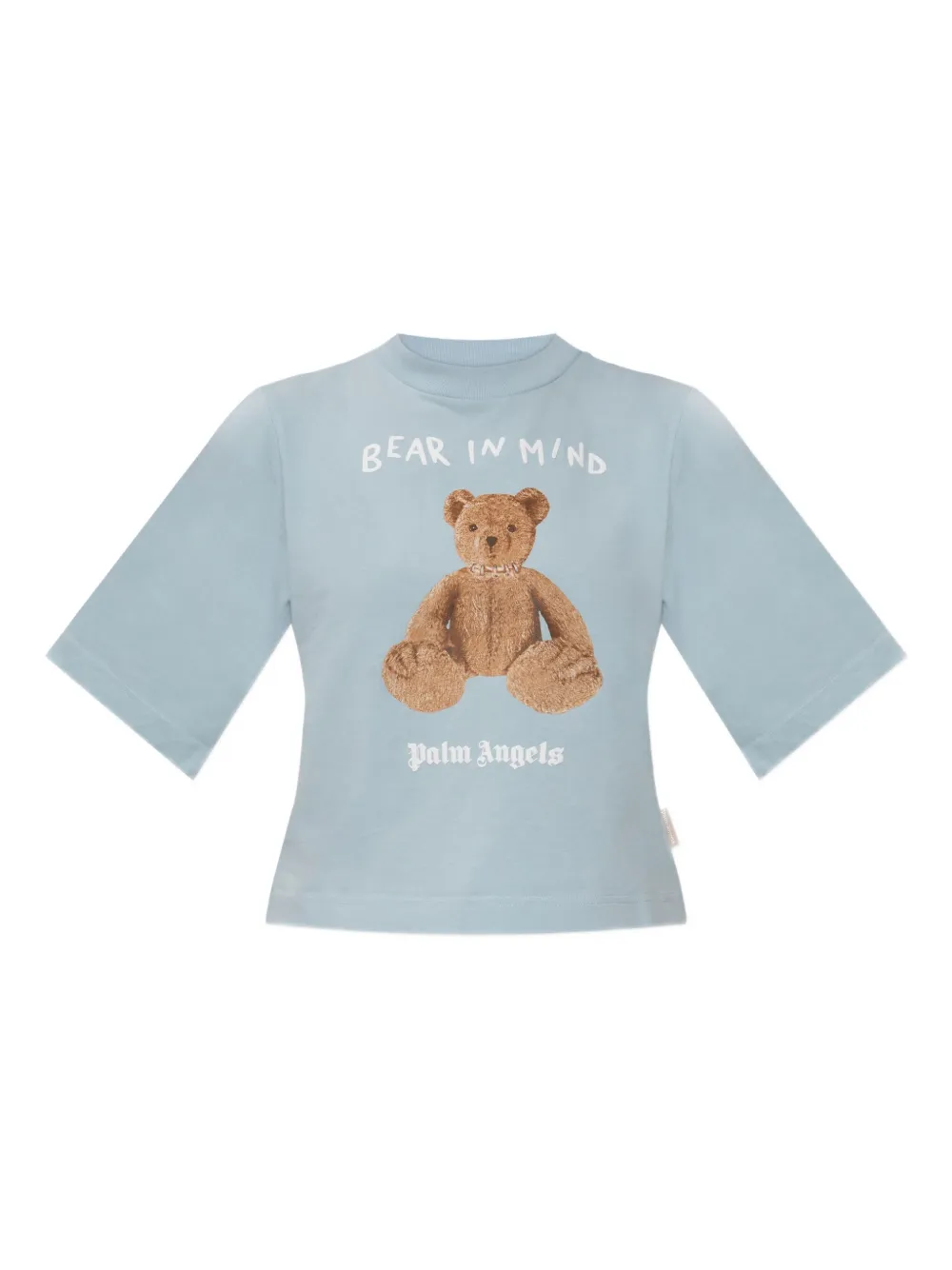 

Топ с изображением медведя Palm Angels, синий