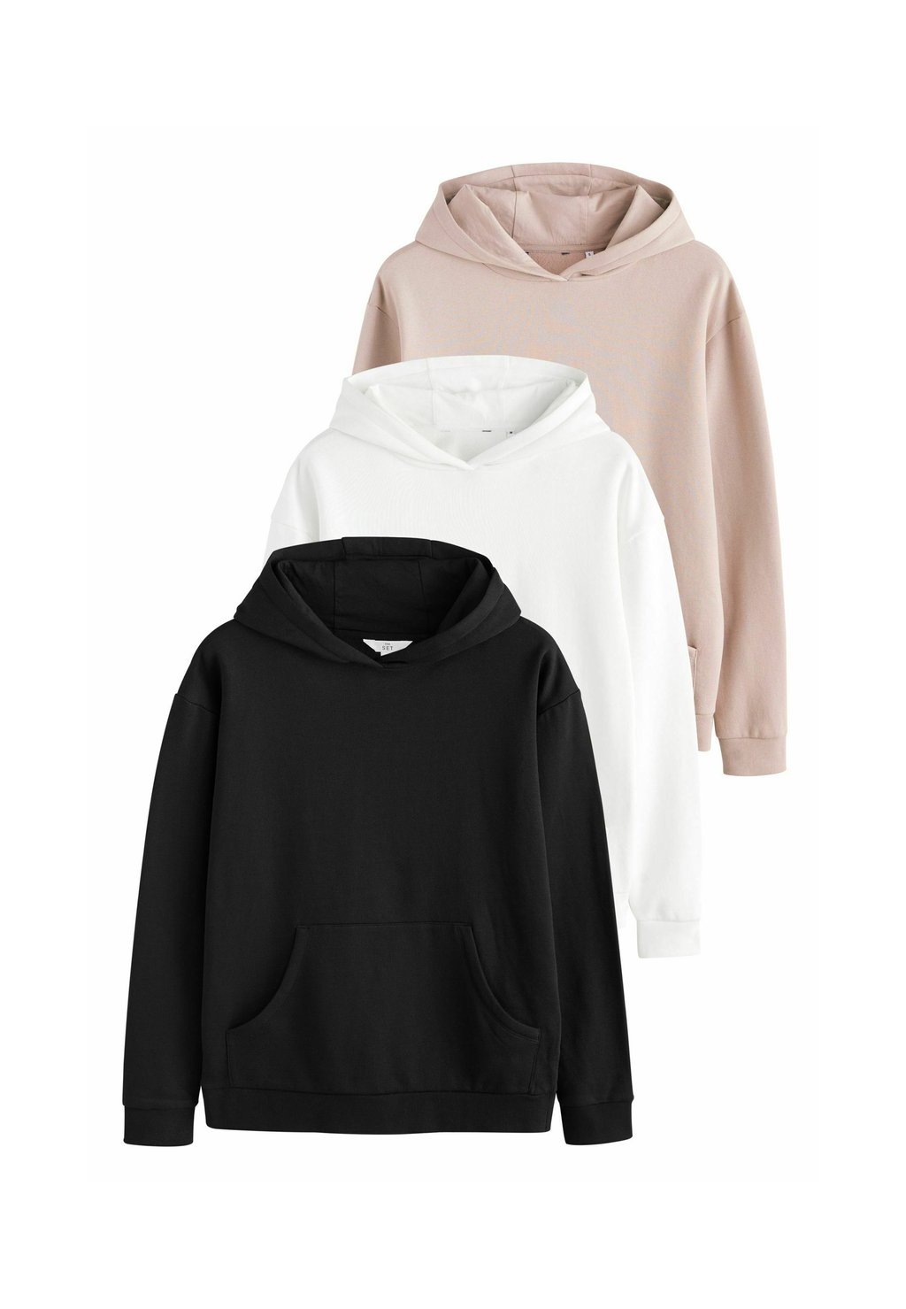 

Толстовка 3 PACK - Hoodie THE SET, черный