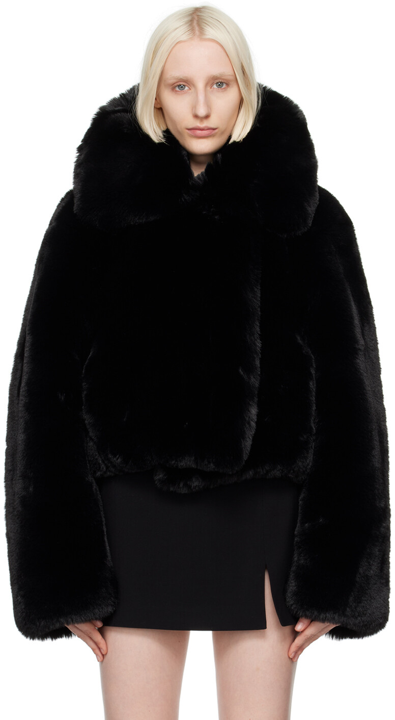 

Пушистая куртка из искусственного меха Acne Studios