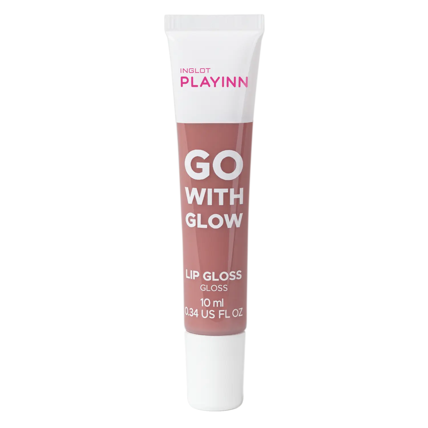 

Розовый блеск для губ 23 go Inglot Go With Glow, 10 мл