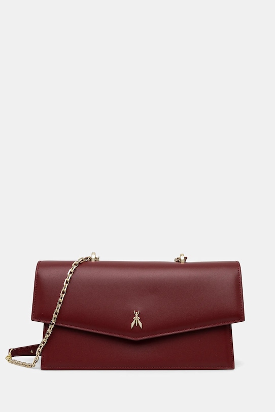 

Кожаная сумка Patrizia Pepe, красный