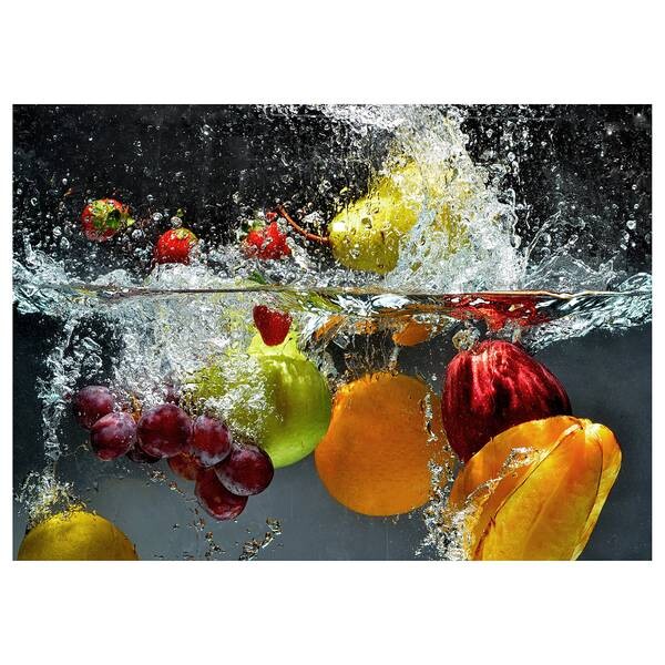 

Картина на холсте A.S. Création Refreshing Fruits цвет mehrfarbig/gelb
