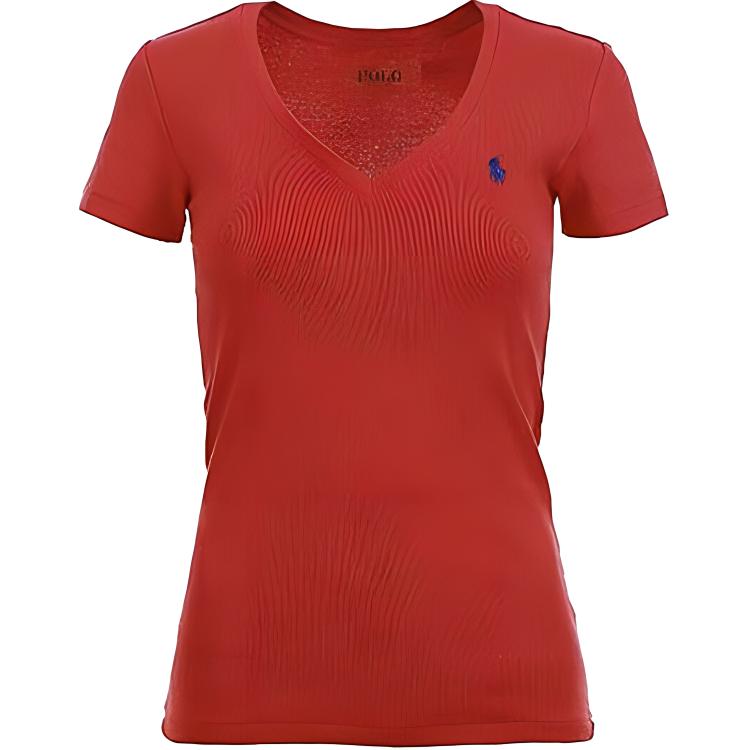 

Футболка Polo Ralph Lauren V-Neck, красный