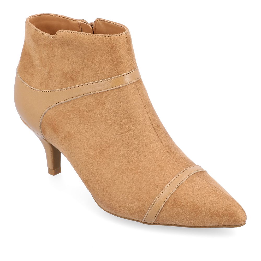 Женские ботильоны Embrie Tru Comfort Foam из коллекции Journee Collection, цвет Tan
