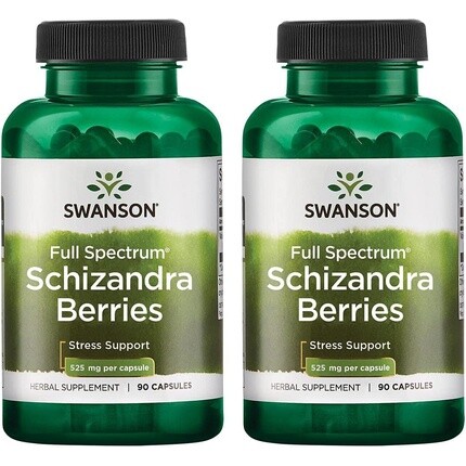 

Ягоды лимонника Full Spectrum 525 мг, 90 капсул, Swanson