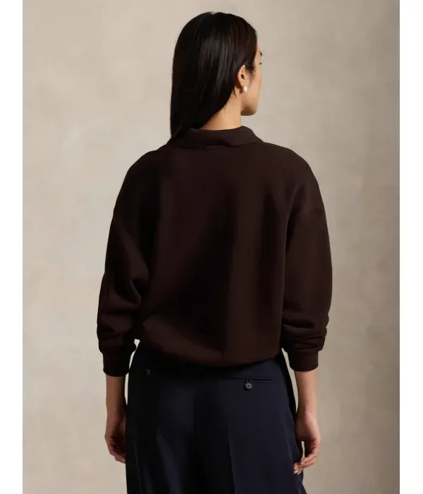 Полюс relaxed fit Polo Ralph Lauren, коричневый — фото 3