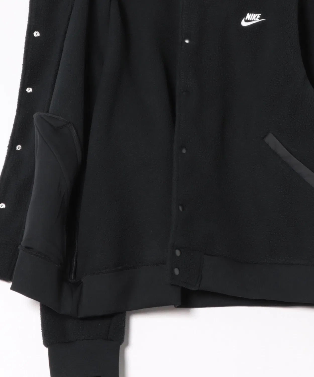 Куртка Nike Club Sherpa Coaches Jacket Therma-FIT, бежевая — фото 3