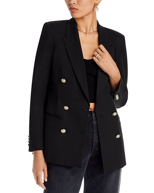 

Двубортный пиджак Walter Derek Lam 10 Crosby, цвет Black