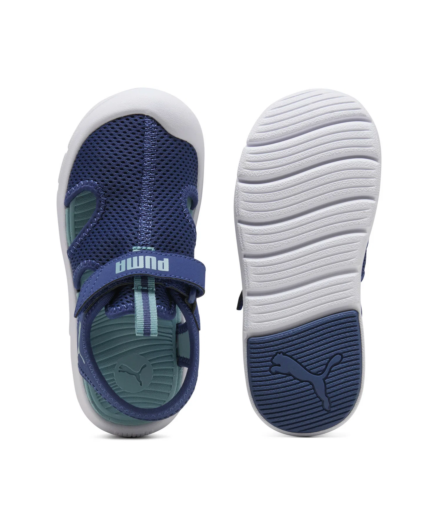 Детские сандалии PUMA Fun Racer Mesh розовые — фото 4