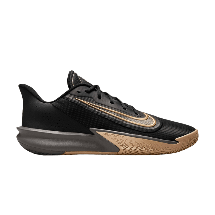 

Кроссовки Precision 7 'Black Metallic Gold Gum', черный