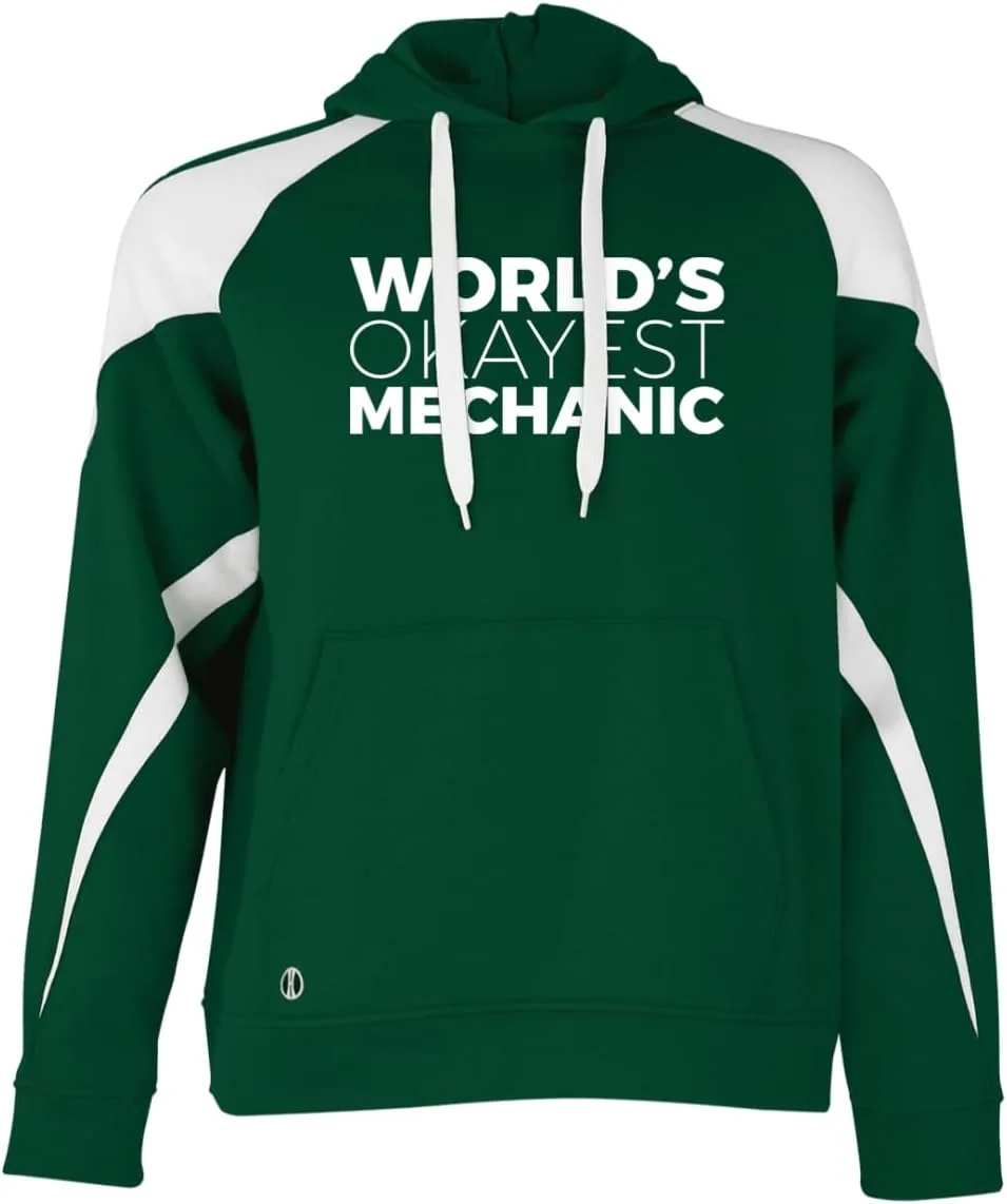 

Толстовка World's Okayest Mechanic Automotive Sport Wheel Spin Addict