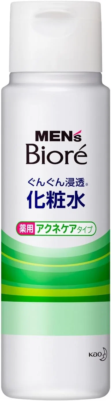 Лосьон для лица мужской Biore Gungun Penetrating Lotion, 180 мл, 20 шт