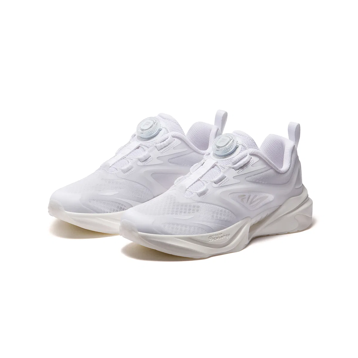 Кроссовки детские Heritage FHT Kids' Running Shoes FILA KIDS, FILA White/Rain Mist Gray — фото 4