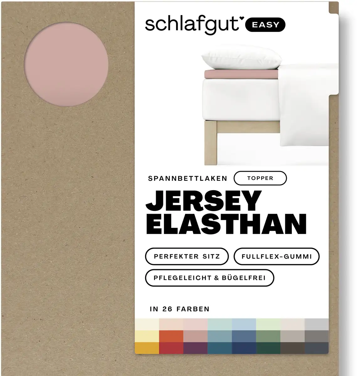 

Простыня Schlafgut "EASY Jersey Elastane Topper", СДЕЛАНО В ЗЕЛЕНОМ цвете от OEKO-TEX 90-100х200-220 см, 1 шт., фиолетовый