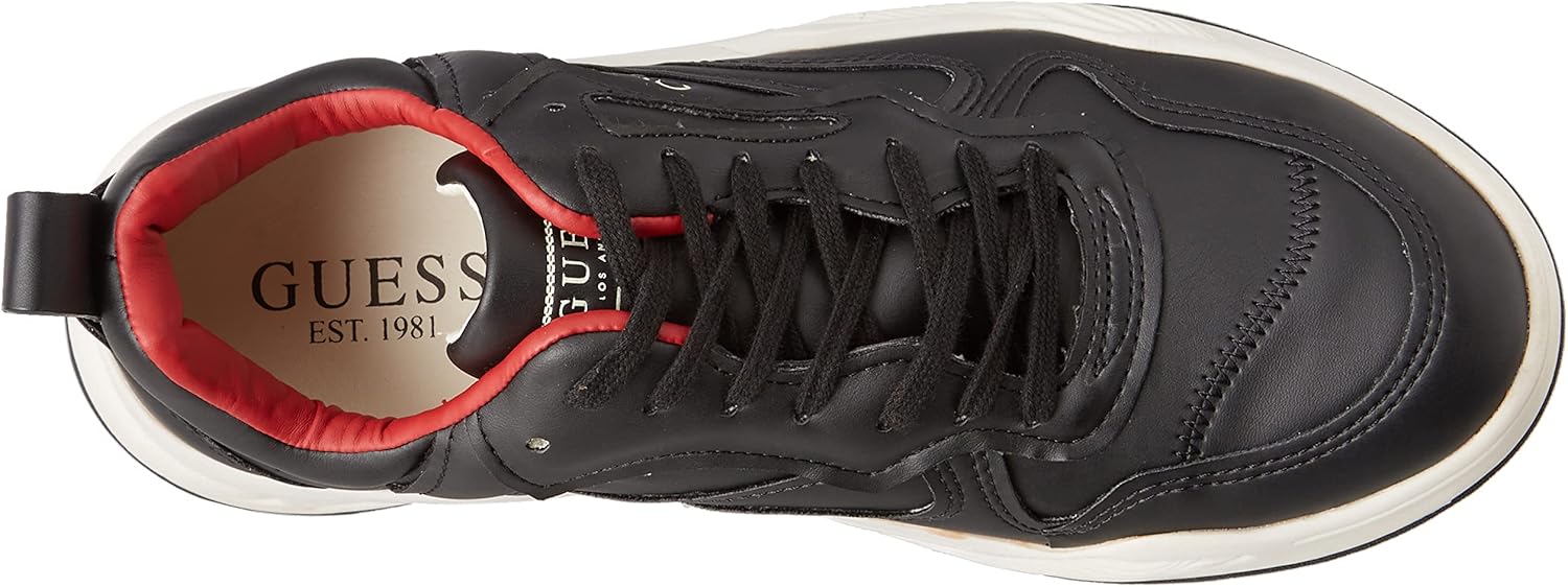 GUESS Мужские кроссовки Bassano Smart, Black — фото 3