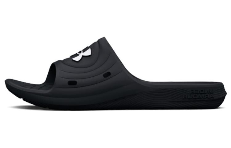 

Шлепанцы женские черные/белые Under Armour