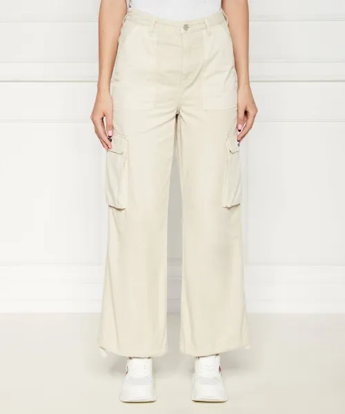 

Брюки-Карго Клэр Flare fit Tommy Jeans, бежевый