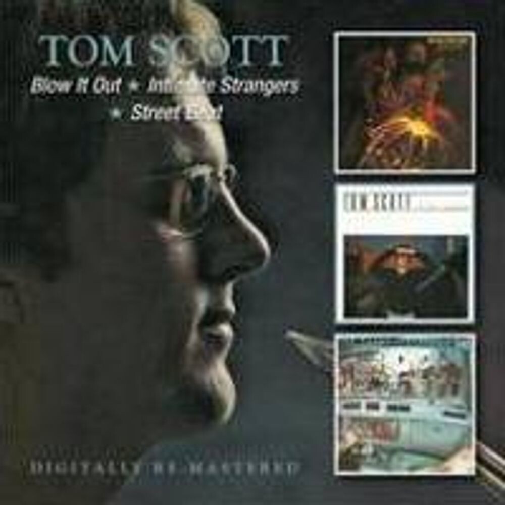 

Диск CD Blow It Out/ Intimate Strangers/ Street Beat [Remastered UK Import] - Tom Scott