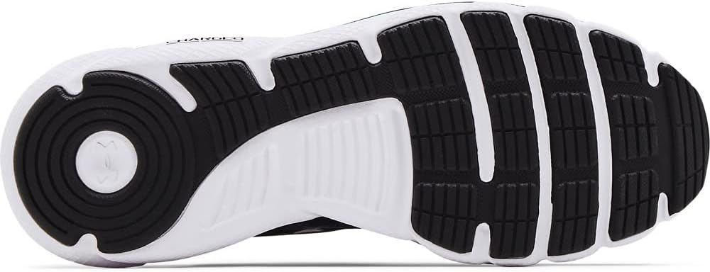 Мужские кроссовки для бега Under Armour Charged Assert 9, черно-белый — фото 2
