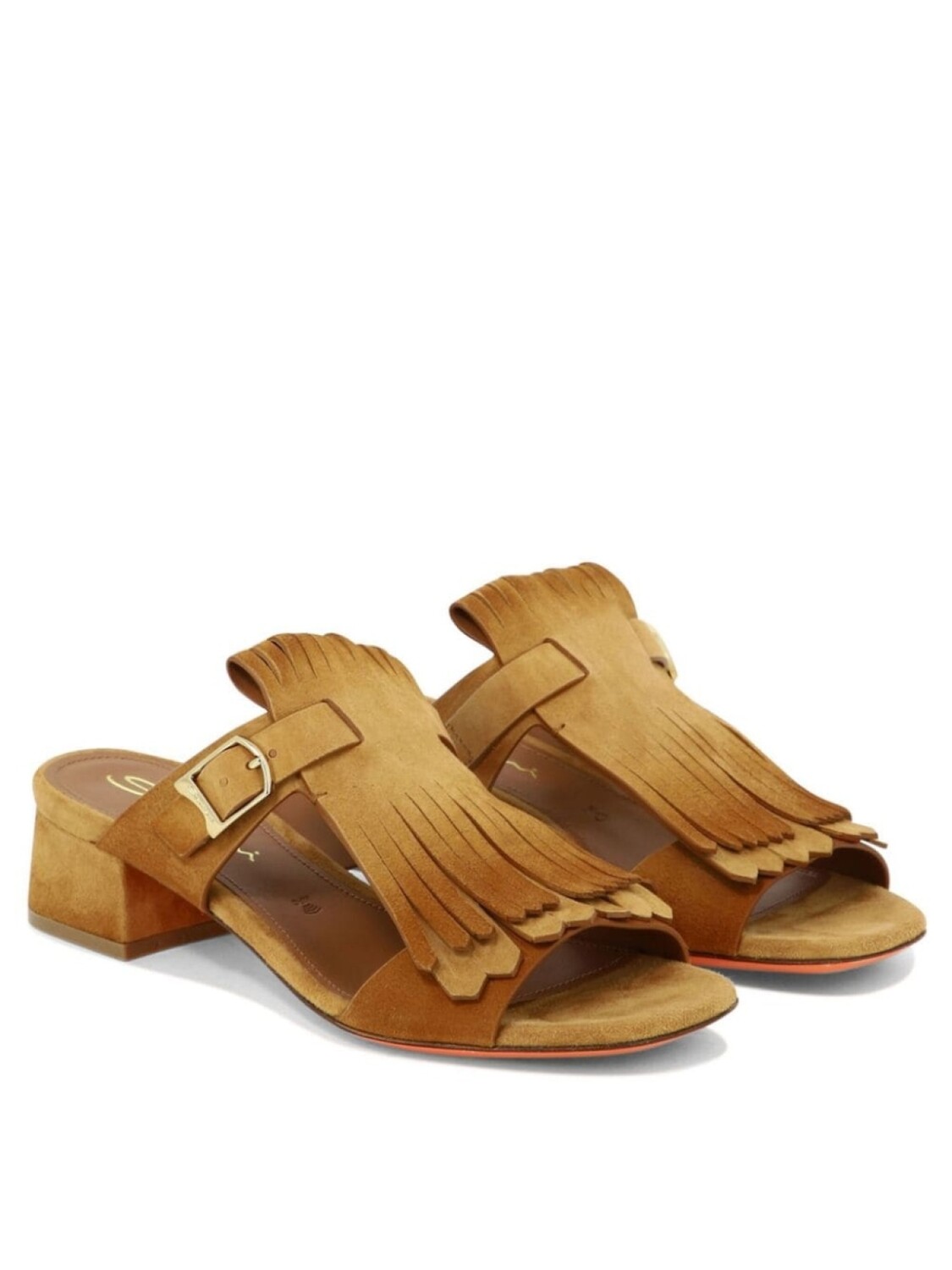 

Сандалии Santoni Dua 65 мм, коричневый