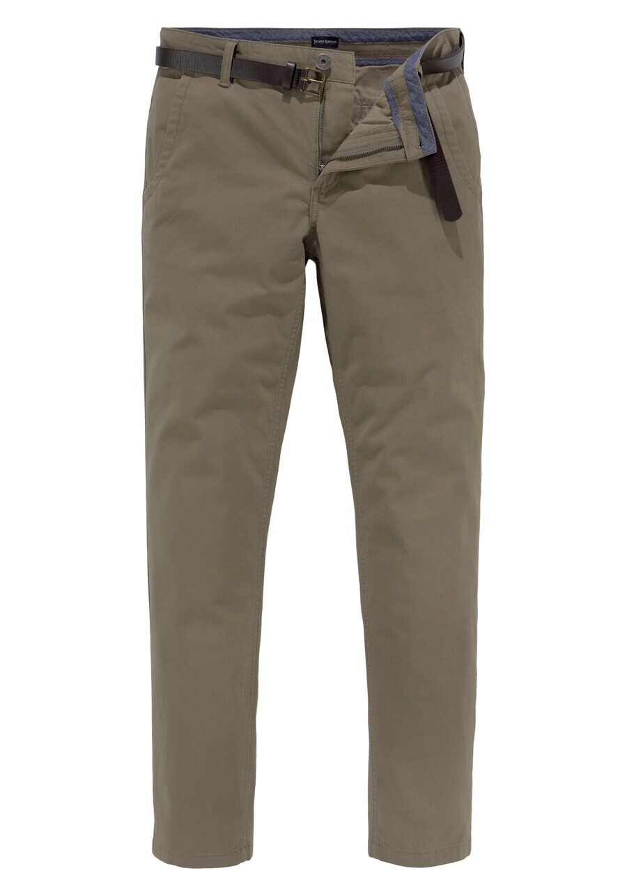 

Брюки чинос BRUNO BANANI Regular Chino Pants, оливковый