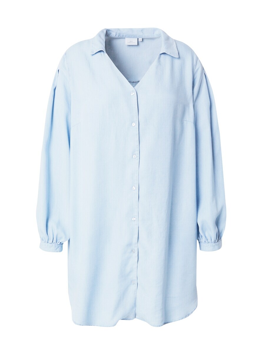 

Платье рубашка ONLY Carmakoma Shirt Dress CARZOLA, синий деним