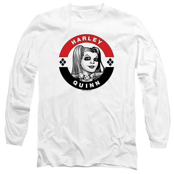 

Футболка с длинным рукавом Batman Harley President Circle Licensed Character