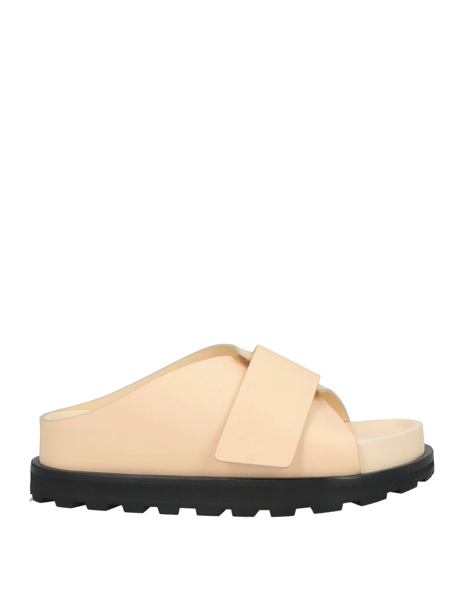 Сандалии Jil Sander, бежевый