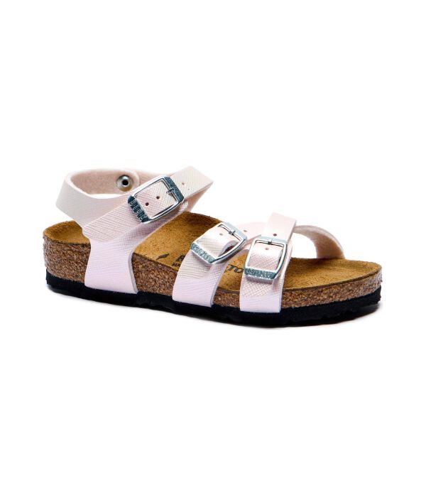 

Сандалии с узором кумба Birkenstock, розовый