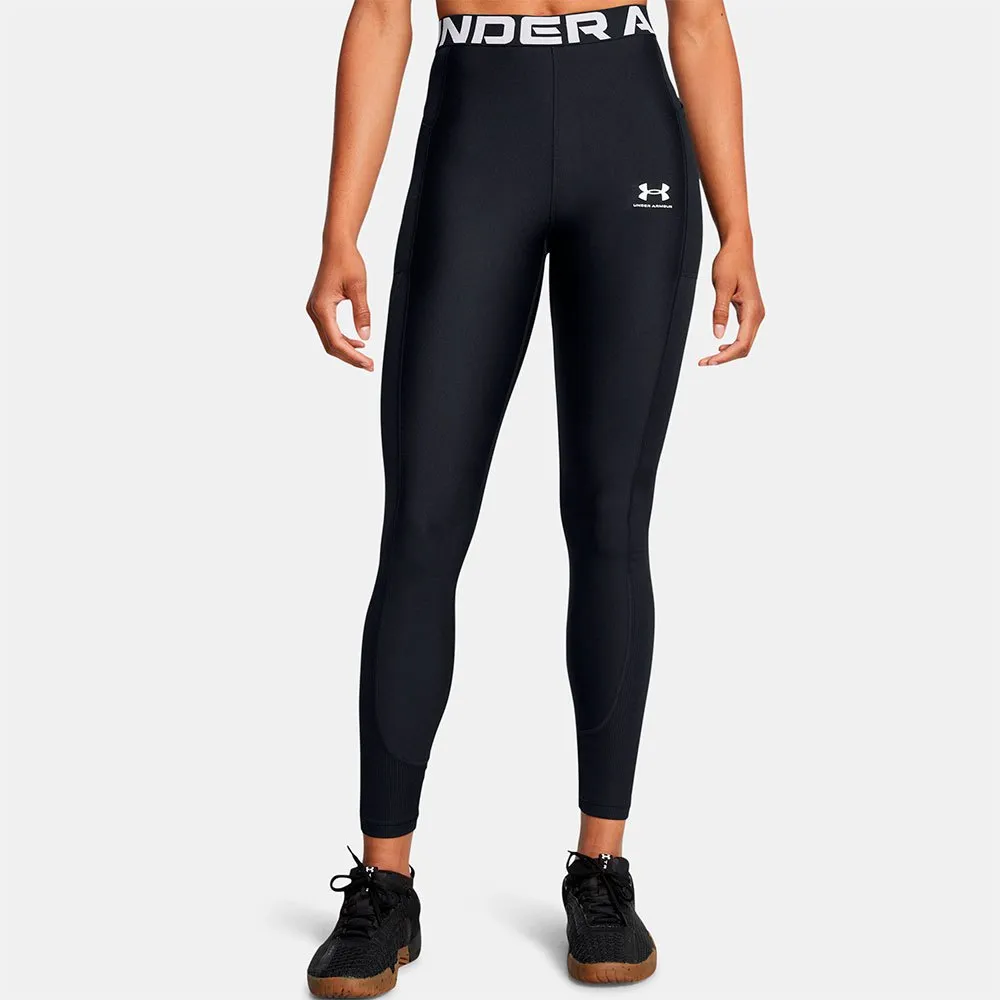 

Леггинсы Under Armour HeatGear Rib, черный