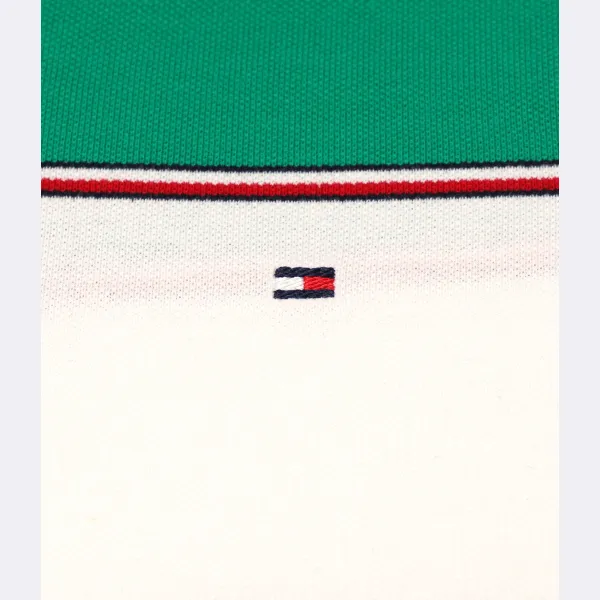 Рубашка поло свободного кроя Tommy Hilfiger, зеленый — фото 3