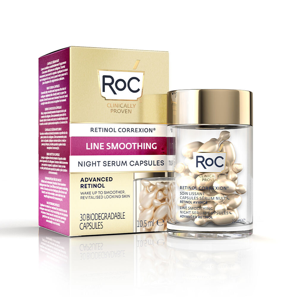 Сыворотка RoC — Против морщин Line smoothing advanced retinol cápsulas serum noche — фото 2