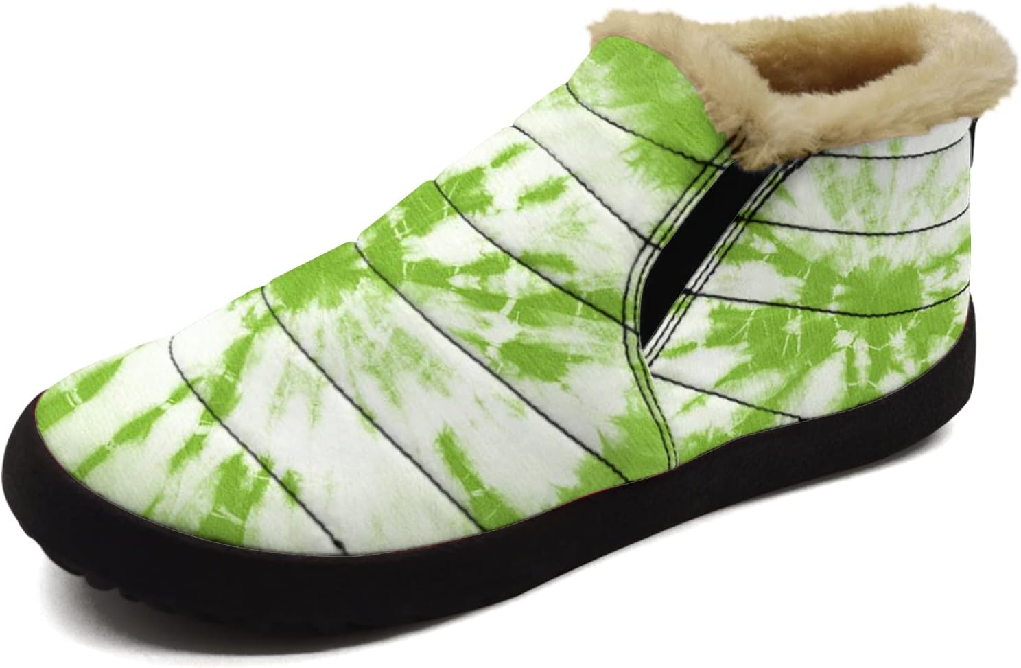 

Зимние ботинки Galaxy для женщин и мужчин, низкие модные кроссовки слипоны, ботильоны на щиколотку, подарки ко Дню святого Валентина Ximem, зеленый