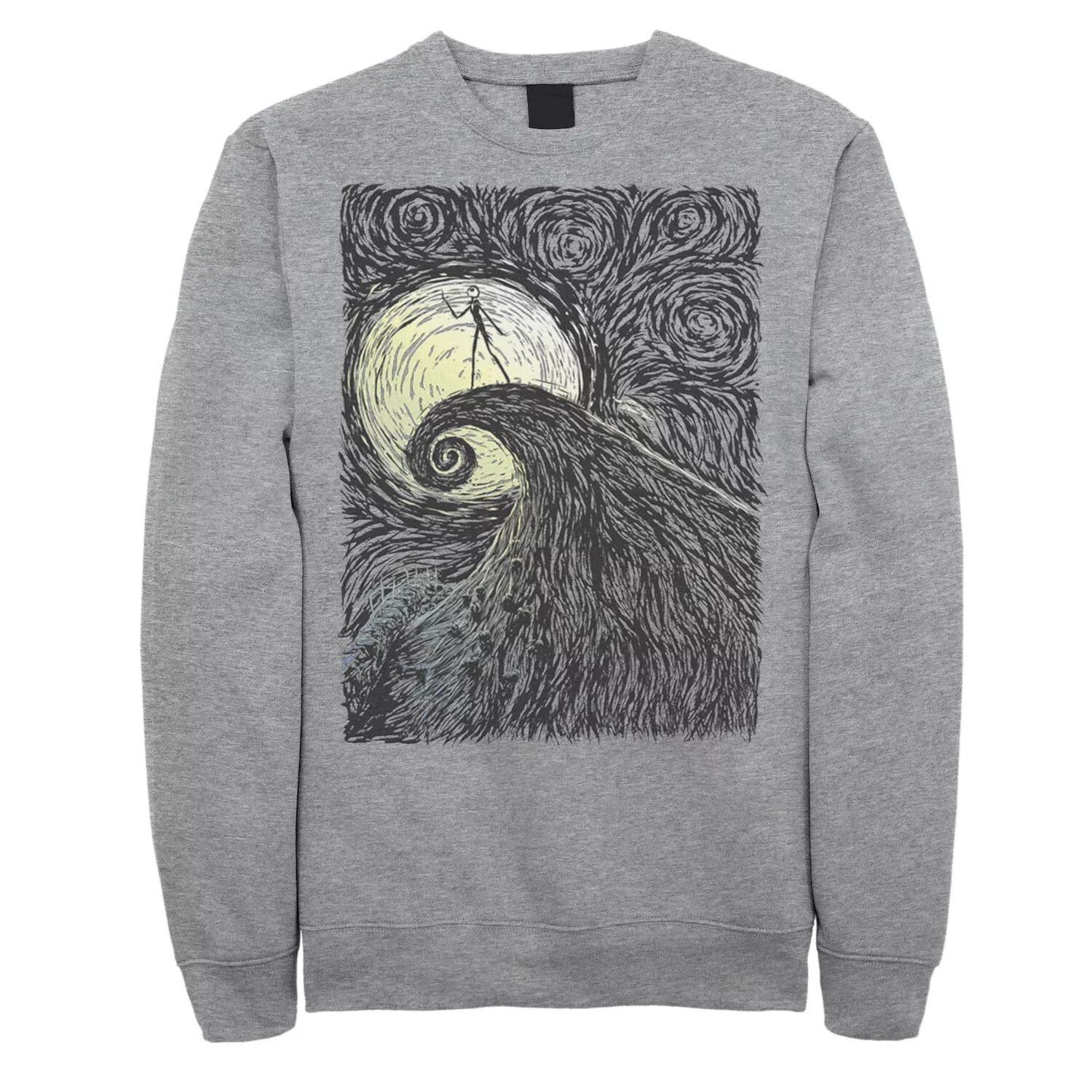 

Мужской свитшот Disney The Nightmare Before Christmas с портретом Spiral Hill Licensed Character