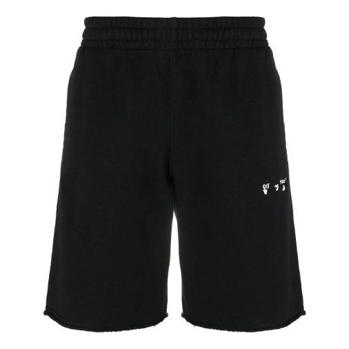 

Шорты men's ss21 logo sports shorts black Off-White, черный