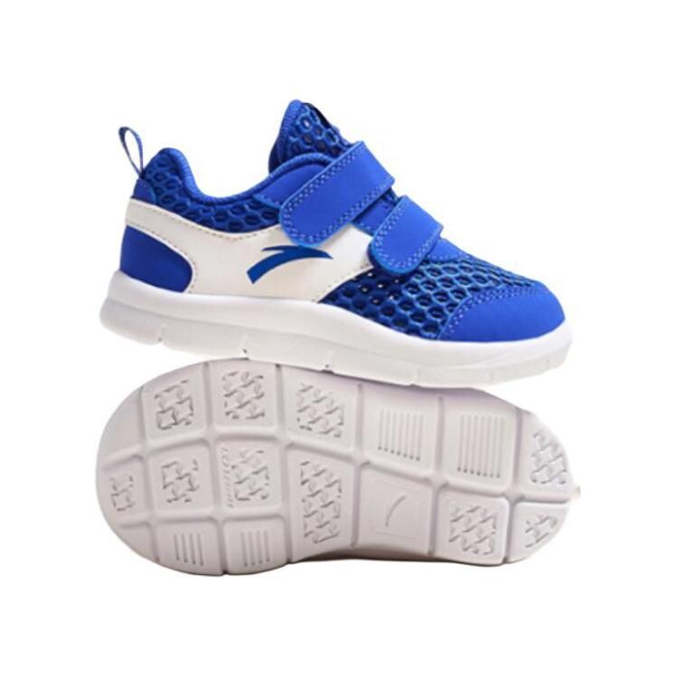 Кроссовки Anta kids Toddler Shoes TD Low-top Positive Blue/anta White, синий — фото 4
