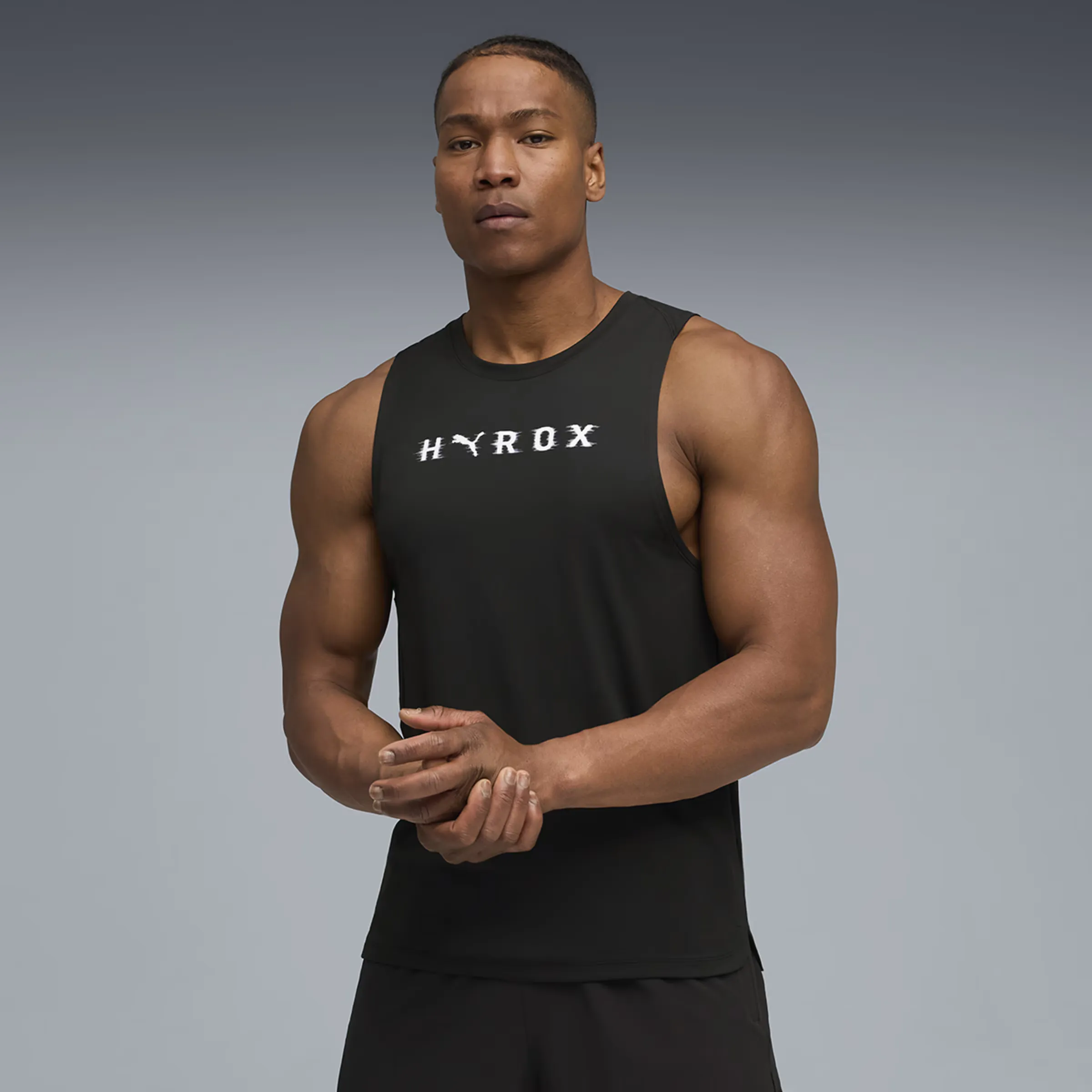 

Мужская майка без рукавов x HYROX CLOUDSPUN THERMOADAPT Puma, черный